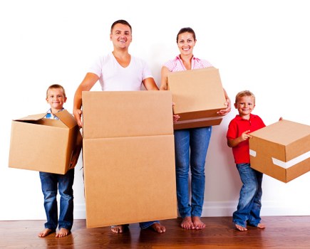 Professional packing support for a Canary Wharf home move