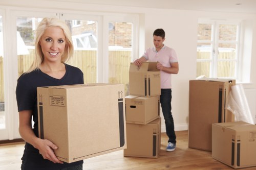 Packing and furniture protection for a Canary Wharf home removal service