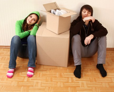 Careful loading for a Canary Wharf office or flat move