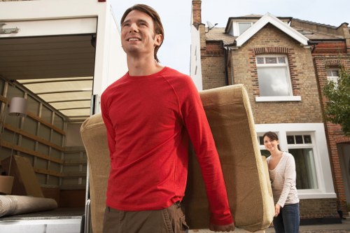 Checklist and preparation items for a Canary Wharf home relocation