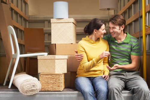 Office relocation transport near Canary Wharf and Docklands